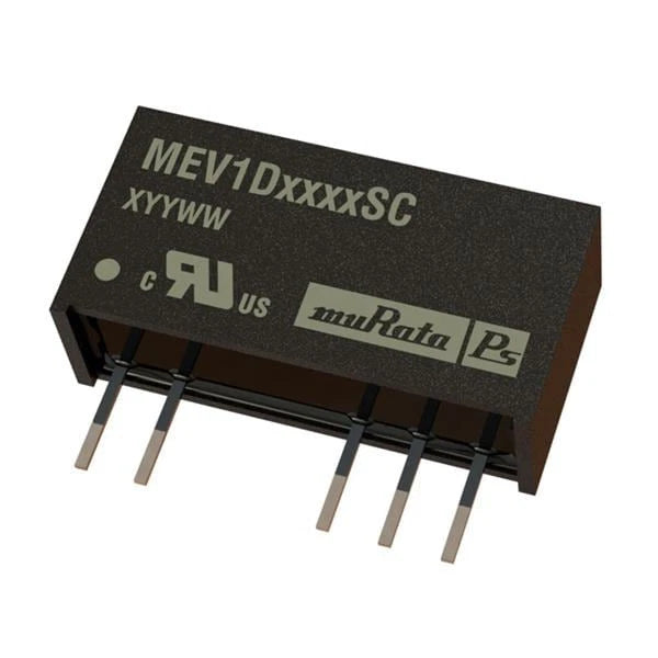 1Pcs MEV1D4812SC Isolated DC/DC Converters 1W 48Vin +/-12Vout +/-42mA SIP