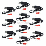 3.7V 1S 500mA USB Charger JST plug for 3.7V 1S LiPo /Li-Ion RC battery charging
