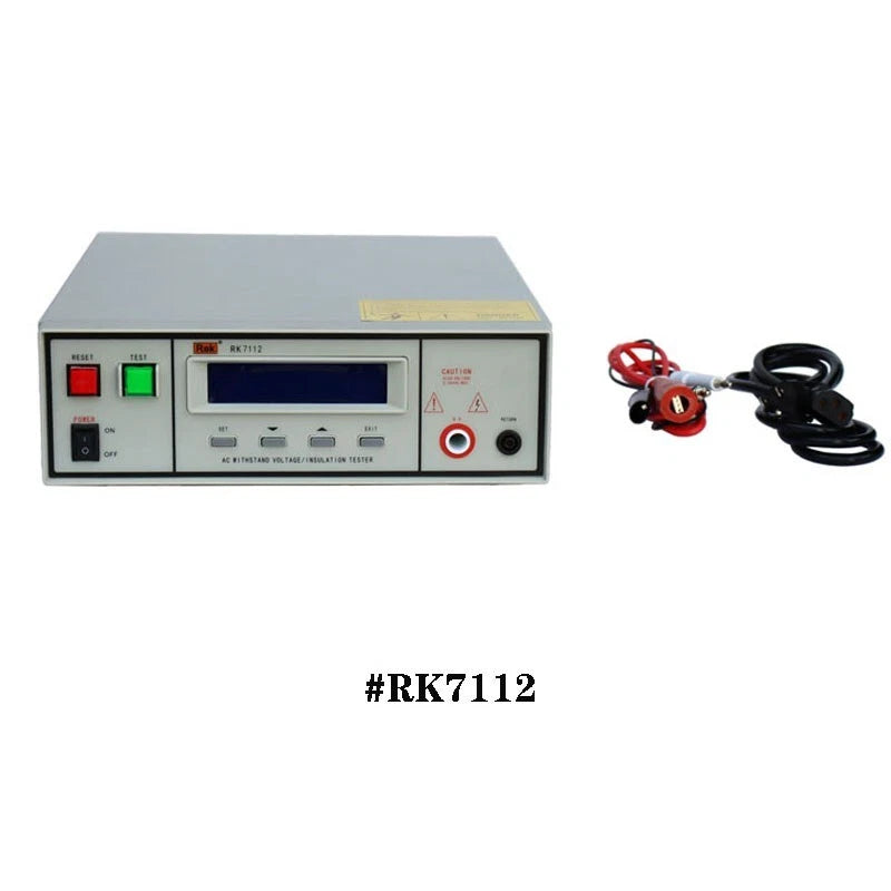 Withstand Hi-Pot Tester 110V/AC5KV Set 5 Data Withstand Voltage Tester Brand New