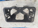 Poulan PO15538LT battery box, dark plastic tray with cutout handles