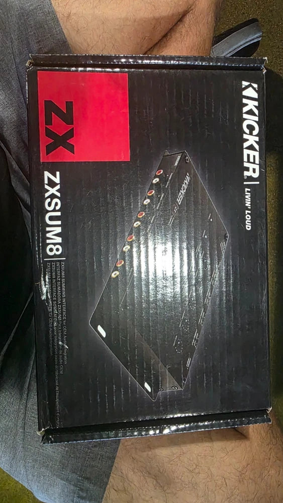 Kicker ZXSUM8 OEM Integration Summing Interface (New, Factory Sealed)