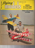 Vintage aviation hobby magazine cover with glider and airplane in flight scene