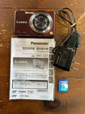 Panasonic LUMIX DMC-SZ7 Brown 14.1MP Digital Camera 10x Zoom Compact Japan Used
