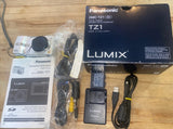PANASONIC Lumix DMC-TZ1 5.0MP Compact Digital Camera  Silver With Extras