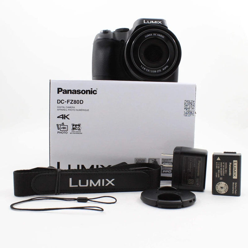 * OPEN BOX GOOD * Panasonic Lumix FZ80D Digital Camera