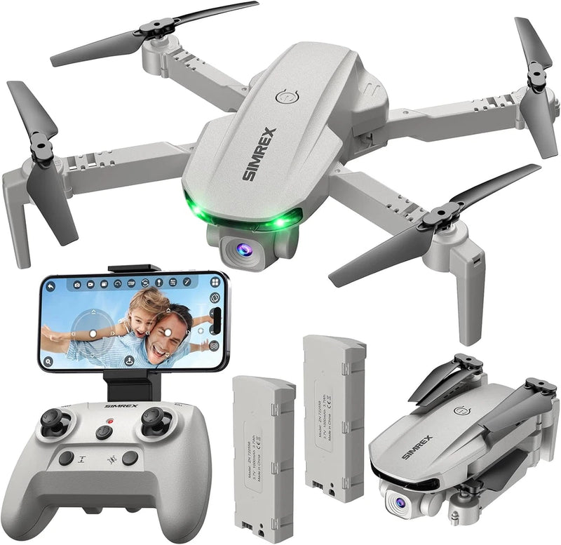Drone with Camera for Kids Beginner & Adults ?C Foldable RC Quadcopter with Altit