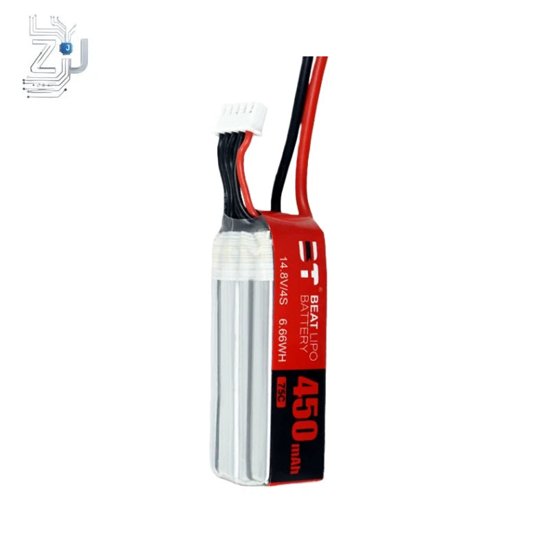 14.8V 450MAH Battery for BT 4S 75C XT30 FPV racing drone High-quality New