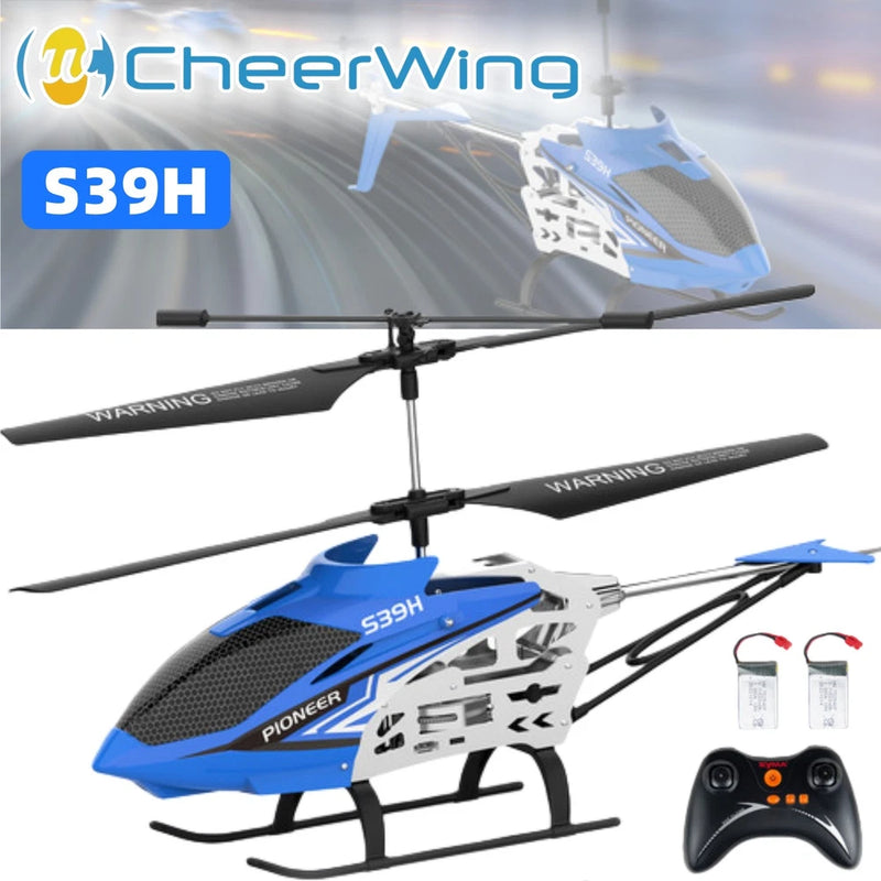 Syma S39H RC Helicopter w/ Altitude Hold & 2-Speed Mode w/ 2 Batteries Toy Gifts