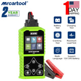 12V 24V Car Battery Tester Battery Load Tester Charging Cranking Analyzer CCA US Battery