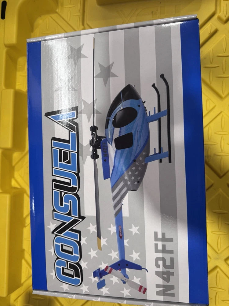 Cleetus McFarland Consuela N42FF RC Helicopter Ready to Fly