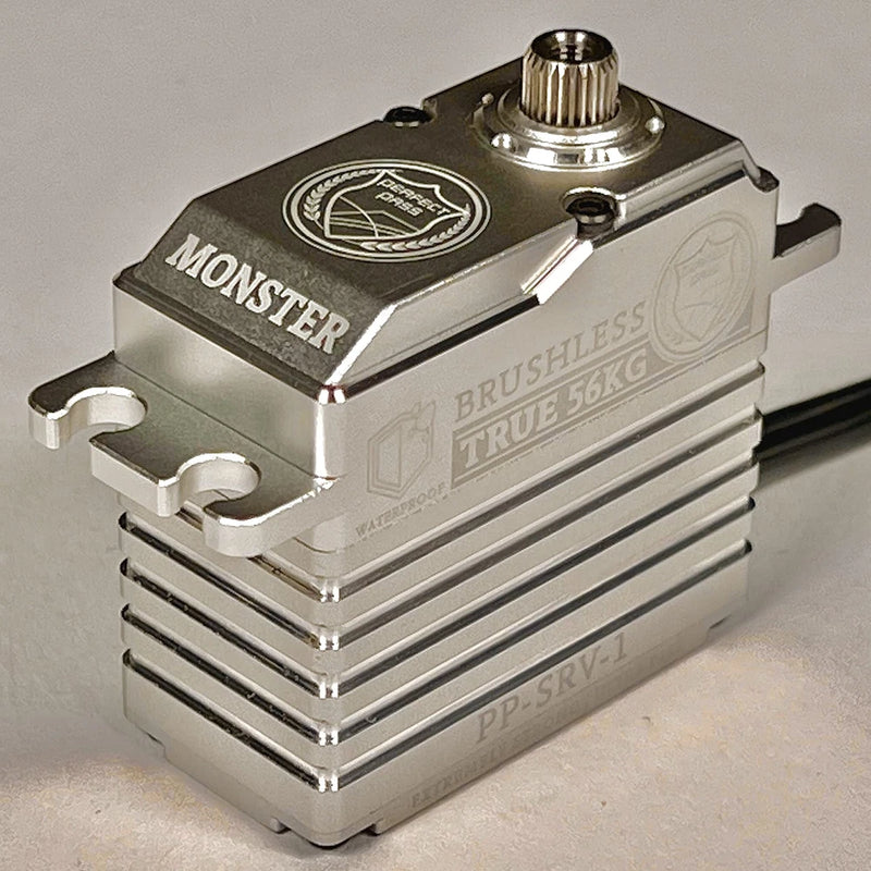 Digital Servo 56KG Waterproof Brushless High Torque Full Metal Gears for RC CAR