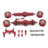 Upgrade Axle Servo Mount Wheel Hub Drive Shaft For WPL 1/10 C74 RC Car Parts