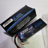 Zeee 2S LiPo Battery 7.4V 5200mAh 50C Hard Case with Deans / T-Plug - NEW