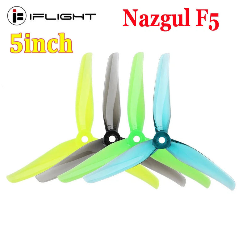 4pc iFlight Nazgul F5/5140 5inch 3 blade / tri-blade propeller XING-E 2207 FPV