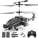DEERC RC Helicopter, RC Plane for Kids and Adults, 2.4GHz Remote Control Heli...