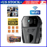Mini security camcorder body with front lens and side buttons, dark gray
