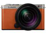 Panasonic LUMIX S9 H Kit 28-200mm Dark Silver x Camel Orange Leather