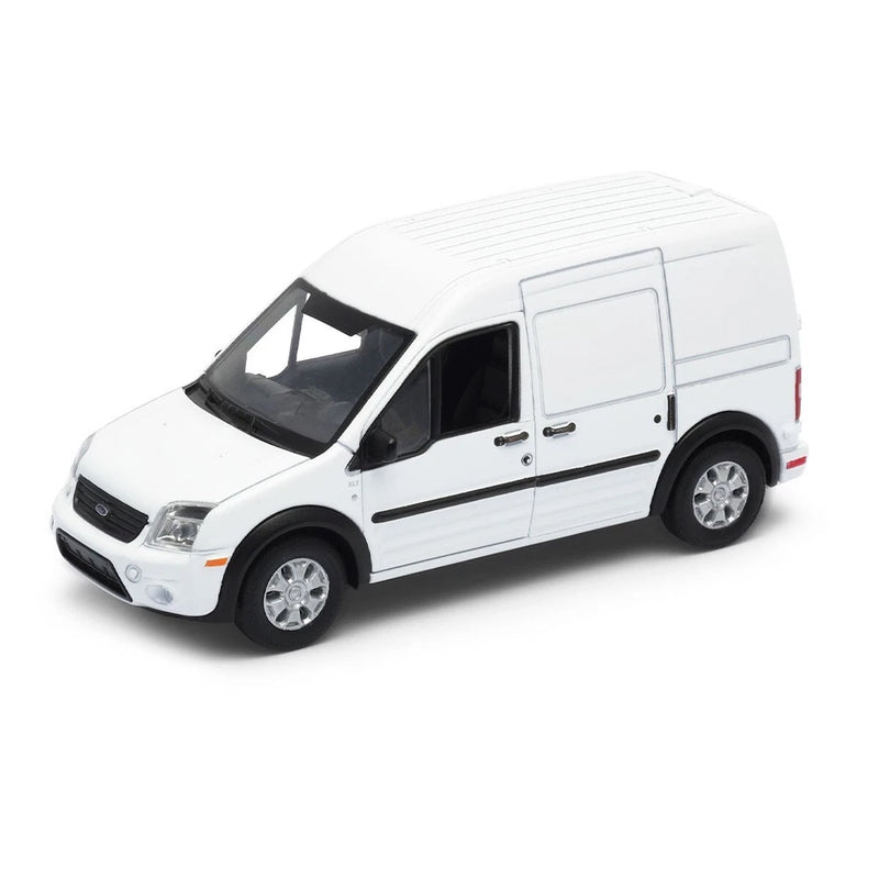 Ford Transit Connect Diecast Model Car Collection Toy Cars 1:43 White