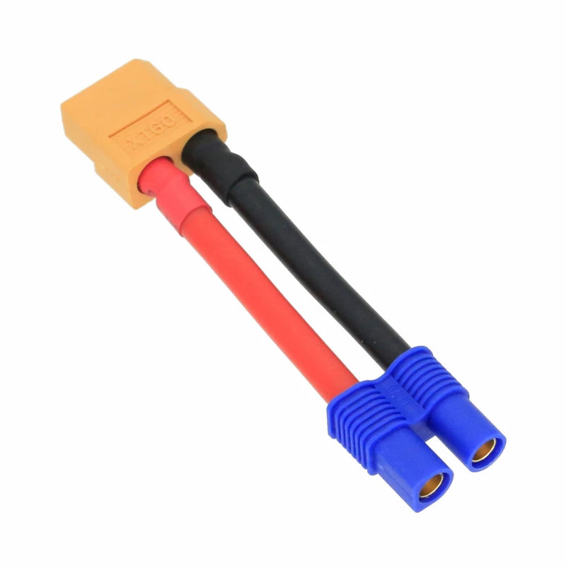 EC3 Female to XT60 Female cable 12AWG 5CM wire For RC Battery Hobbies Toys FPV