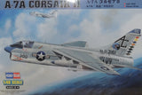 U.S. NAVY A-7A CORSAIR II HOBBY BOSS 1:48 SCALE PLASTIC MODEL AIRPLANE KIT