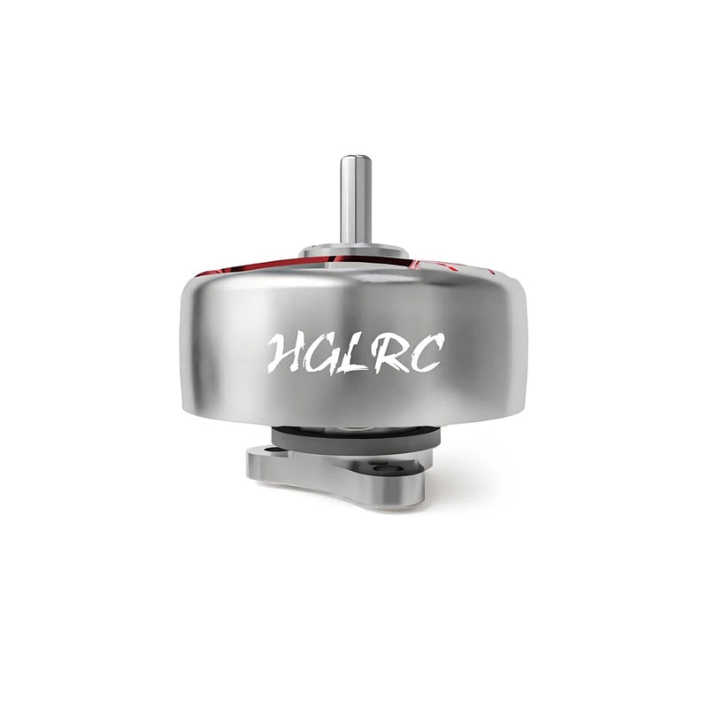 HGLRC brushless RC motor with metal housing and exposed shaft, side wiring terminals