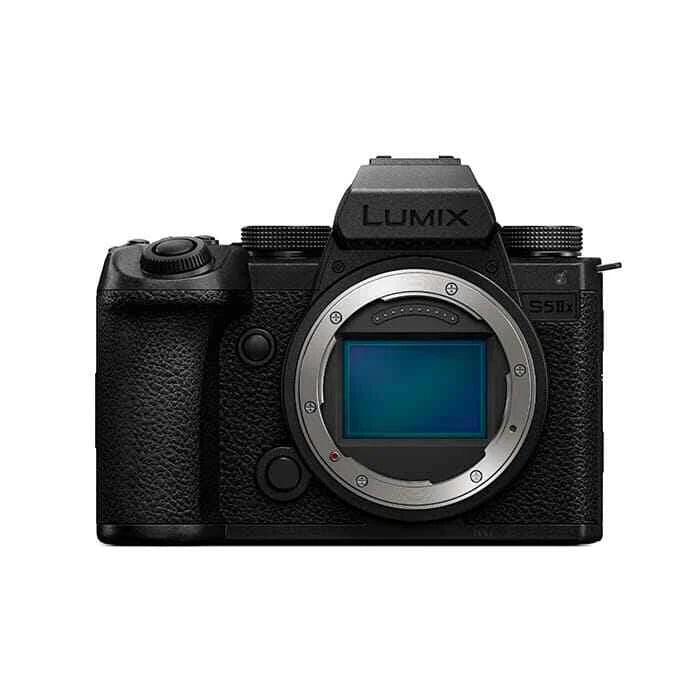 Panasonic Lumix S5 IIX Mirrorless Camera Body L-Mount Full-Frame DC-S5M2X Black