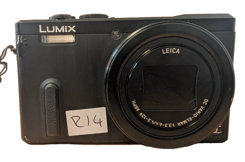 Panasonic Lumix DMC-TZ60 Digital Compact Camera - Black *Read Description* (R14)