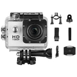 Azhejiang Waterproof Action Camera-1080P 12MP Full HD Sports Camera Black