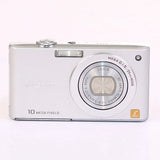 Panasonic DMC-FX35 Silver Compact Digital Camera with Battery AB Condition