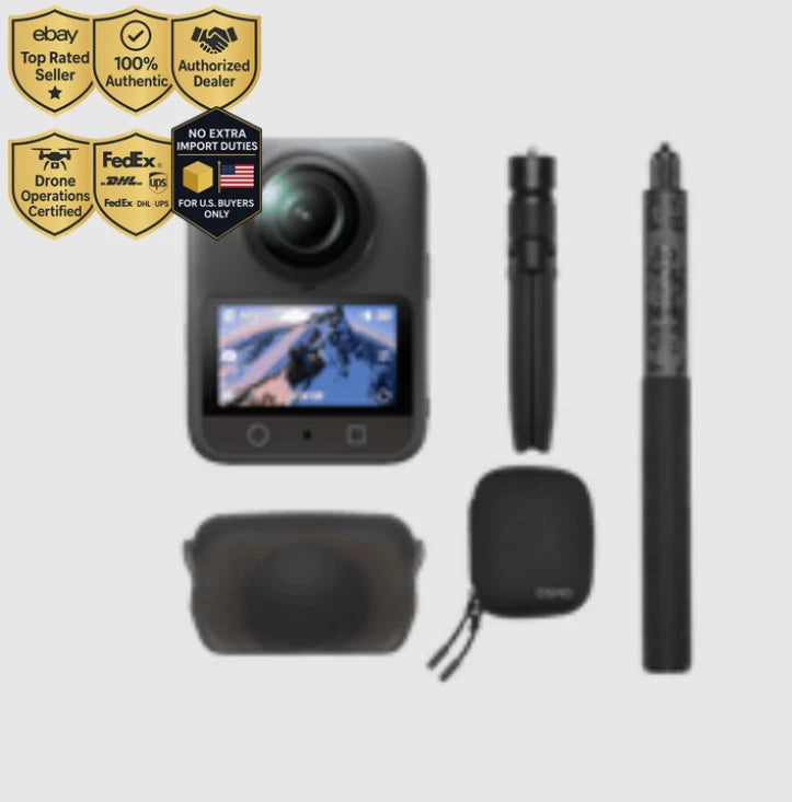 Osmo 360 Vortex Combo 8K 120MP 10Bit +1 Battery