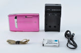 Fujifilm FinePix Z10fd PINK-RETRO 7.2MP Digital Camera w/Battery, Charger JAPAN