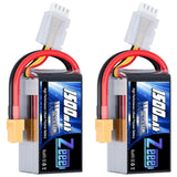 Graphene 3S 1500mAh 120C RC Lipo Battery XT60 Plug (2 Pack) Battery