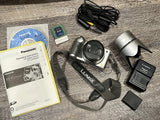 Panasonic LUMIX DMC-FZ5 Digital Camera w/ Battery, Charger & More - Tested (Z32)