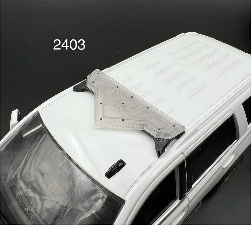 1/24 25 Scale Model LED Compatible Federal Valor Lightbar Police Sheriff 2403