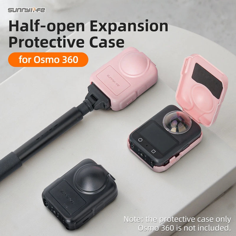 Protective hard case cover with shockproof shell, shown in pink and black.