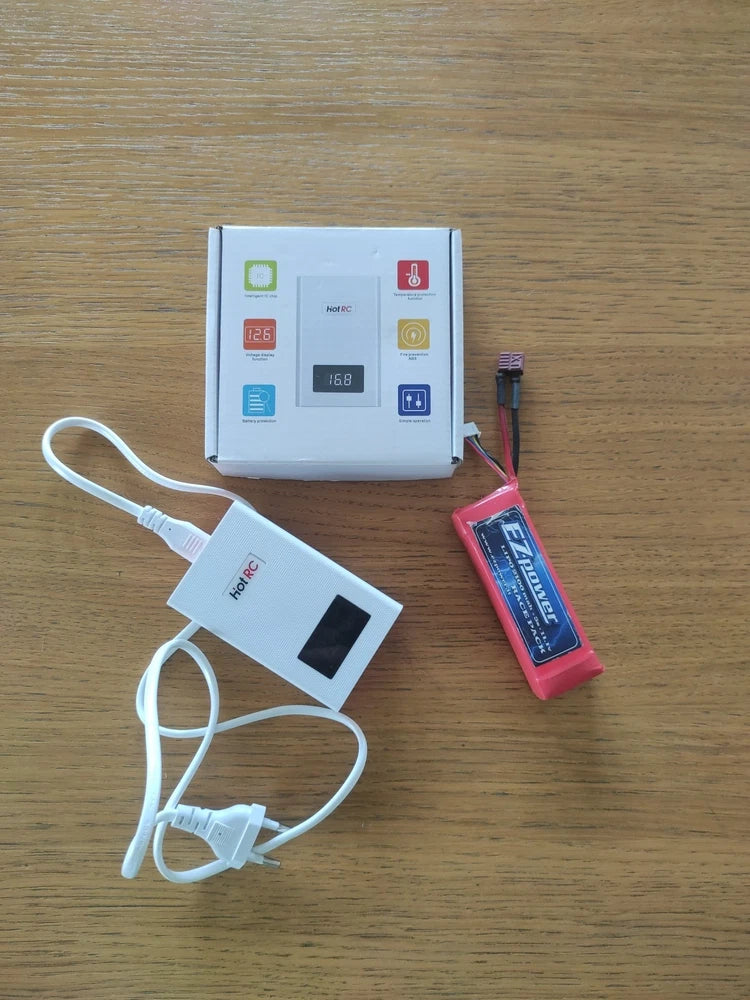 Charger E Batteries Li-Po 3S Race Pack 2100 Mah 11.1V Battery