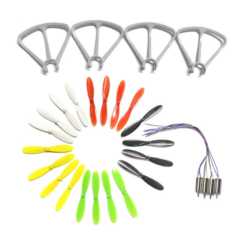 4DRC V9 MINI RC Drone 4D-V9 Propellers Blades Maple Leaf  guard motors Parts