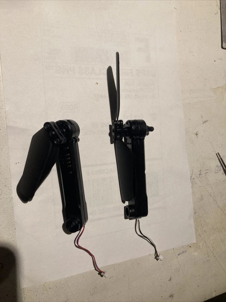 Propel drone Flex 2.0 back motor A and B arm set with two motor assemblies