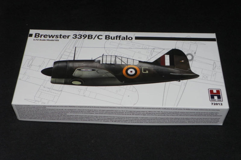 1/72 Hasegawa Hobby 2000 Royal Navy Brewster 339 B / C Buffalo # 72012
