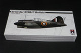 1/72 Hasegawa Hobby 2000 Royal Navy Brewster 339 B / C Buffalo # 72012