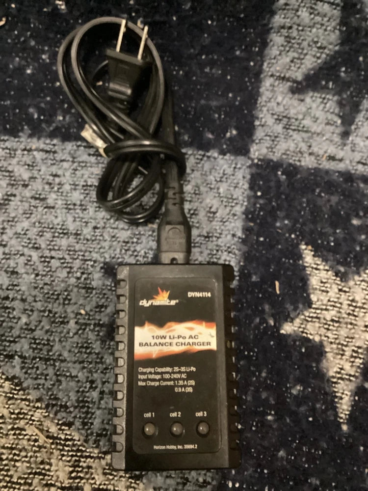 Dynamite DYN4114CA 10W Li-Po LiPo AC Balance Charger Horizon Hobby Inc Battery