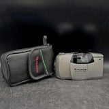 Fujifilm Fuji S100 Date Point And Shoot 35mm Film Camera W/ Case