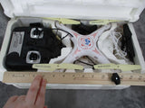 Drone 2.4GHz RC Quadcopter  White Red