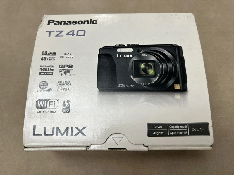 Panasonic Lumix dmc-tz40  Silver