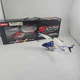 Syma S107G 3-Channel RC Helicopter - Red NIB + Syma S107G Parts only Helicopter