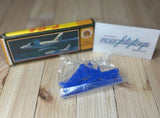 Vtg 60??s Hobby Miniatures Mini Plane Plastic Model Kit Republic F-84 Hong Kong