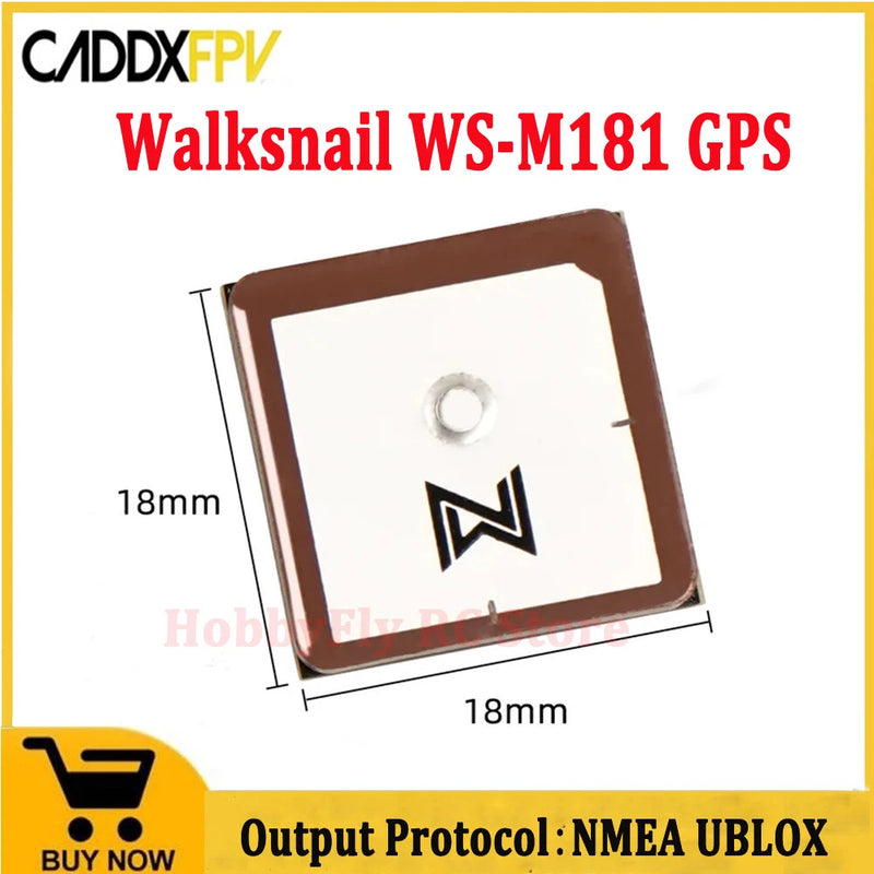 Walksnail WS-M181 GPS M10 GNSS QMC5883 Compass Ceramic-Antenna DIY RC FPV Drone