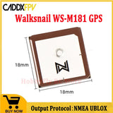 Walksnail WS-M181 GPS M10 GNSS QMC5883 Compass Ceramic-Antenna DIY RC FPV Drone