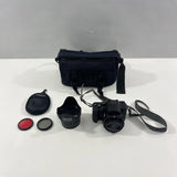 Panasonic LUMIX DMC-Fz20 4.9MP Digital Camera + Battery + Cap - Black