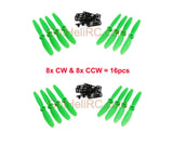 GemFan 5045 5x4.5 GREEN MultiRotor propeller CW, CCW (TOTAL 16PCS), FREE SHIP